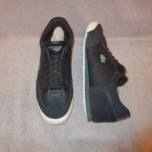 Lacoste Sport Romeau Shoes Mens 13 Sneaker Leather Lace Up Padded Old Money Prep